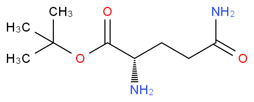 Glutamine t-butyl ester_Molecular_structure_CAS_)