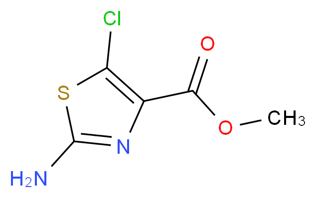 2-Amino-5-chlorothiazole-4-carboxylic acid methyl ester_Molecular_structure_CAS_914348-76-8)