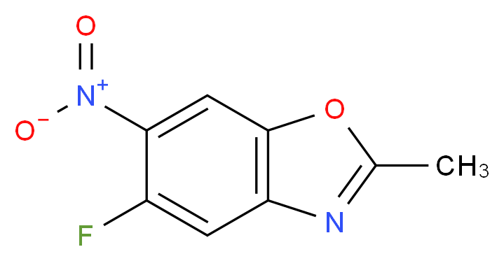 5-fluoro-2-methyl-6-nitro-1,3-benzoxazole_Molecular_structure_CAS_)