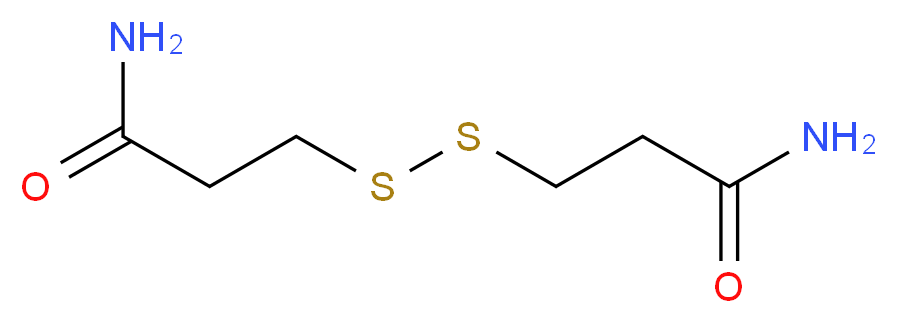3-[(3-amino-3-oxopropyl)dithio]propanamide_Molecular_structure_CAS_1002-19-3)