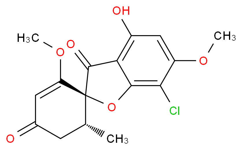 4-O-Demethyl Griseofulvin _Molecular_structure_CAS_5128-41-6)