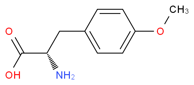 (S)-2-amino-3-(4-methoxyphenyl)propanoic acid_Molecular_structure_CAS_)
