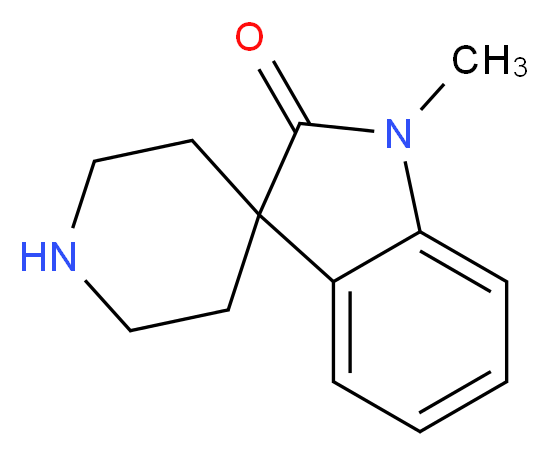 1-methylspiro[indole-3,4'-piperidin]-2(1H)-one_Molecular_structure_CAS_67677-81-0)