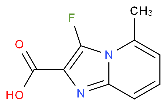 3-fluoro-5-methylimidazo[1,2-a]pyridine-2-carboxylic acid_Molecular_structure_CAS_)