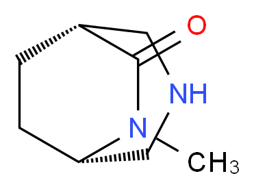 rac-(1R,5S)-6-methyl-3,6-diazabicyclo[3.2.2]nonan-7-one_Molecular_structure_CAS_)