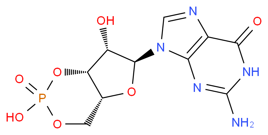 Guanosine-3',5'-Monophosphate_Molecular_structure_CAS_)
