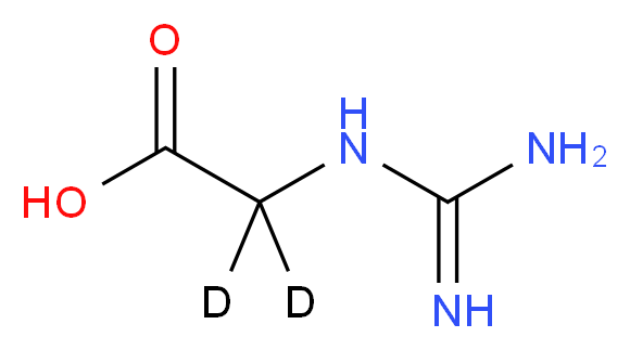 Guanidineacetic acid-2,2-d2_Molecular_structure_CAS_1173020-63-7)