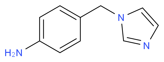 4-Imidazol-1-ylmethyl-phenylamine_Molecular_structure_CAS_)