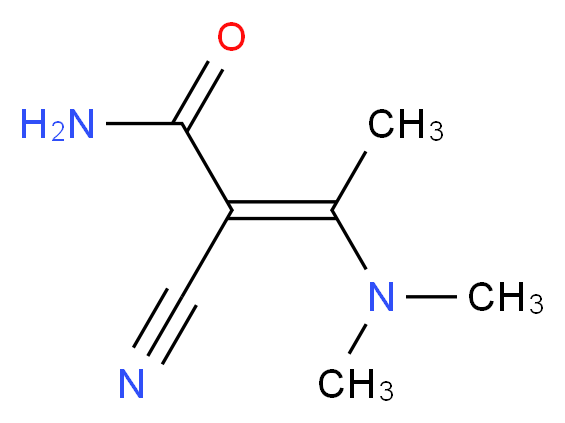 2-Cyano-3-(dimethylamino)-2-butenamide_Molecular_structure_CAS_62321-92-0)