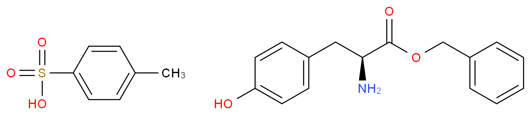 L-Tyrosine benzyl ester p-toluenesulfonate salt_Molecular_structure_CAS_53587-11-4)