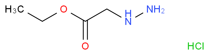 Hydrazino-acetic acid ethyl ester hydrochloride_Molecular_structure_CAS_6945-92-2)