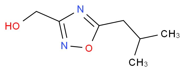 (5-isobutyl-1,2,4-oxadiazol-3-yl)methanol_Molecular_structure_CAS_915920-18-2)