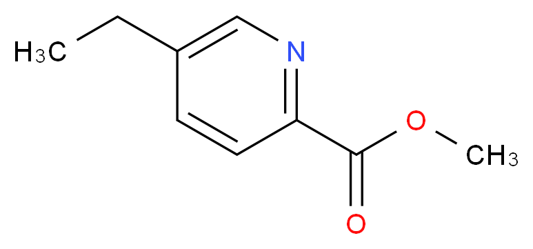 Methyl 5-Ethyl-2-pyridine-carboxylate_Molecular_structure_CAS_13509-14-3)