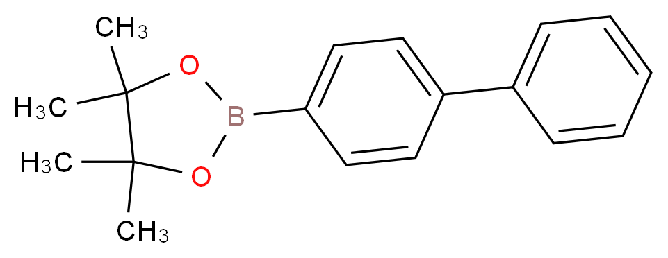 4-BIPHENYLBORONIC ACID, PINACOL ESTER_Molecular_structure_CAS_144432-80-4)