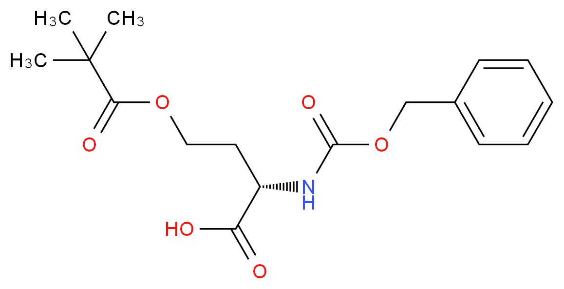 N-Benzyloxycarbonyl-L-glutamic acid gamma-tert-butyl ester_Molecular_structure_CAS_3886-08-6)