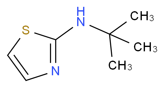 N-tert-butyl-1,3-thiazol-2-amine_Molecular_structure_CAS_)