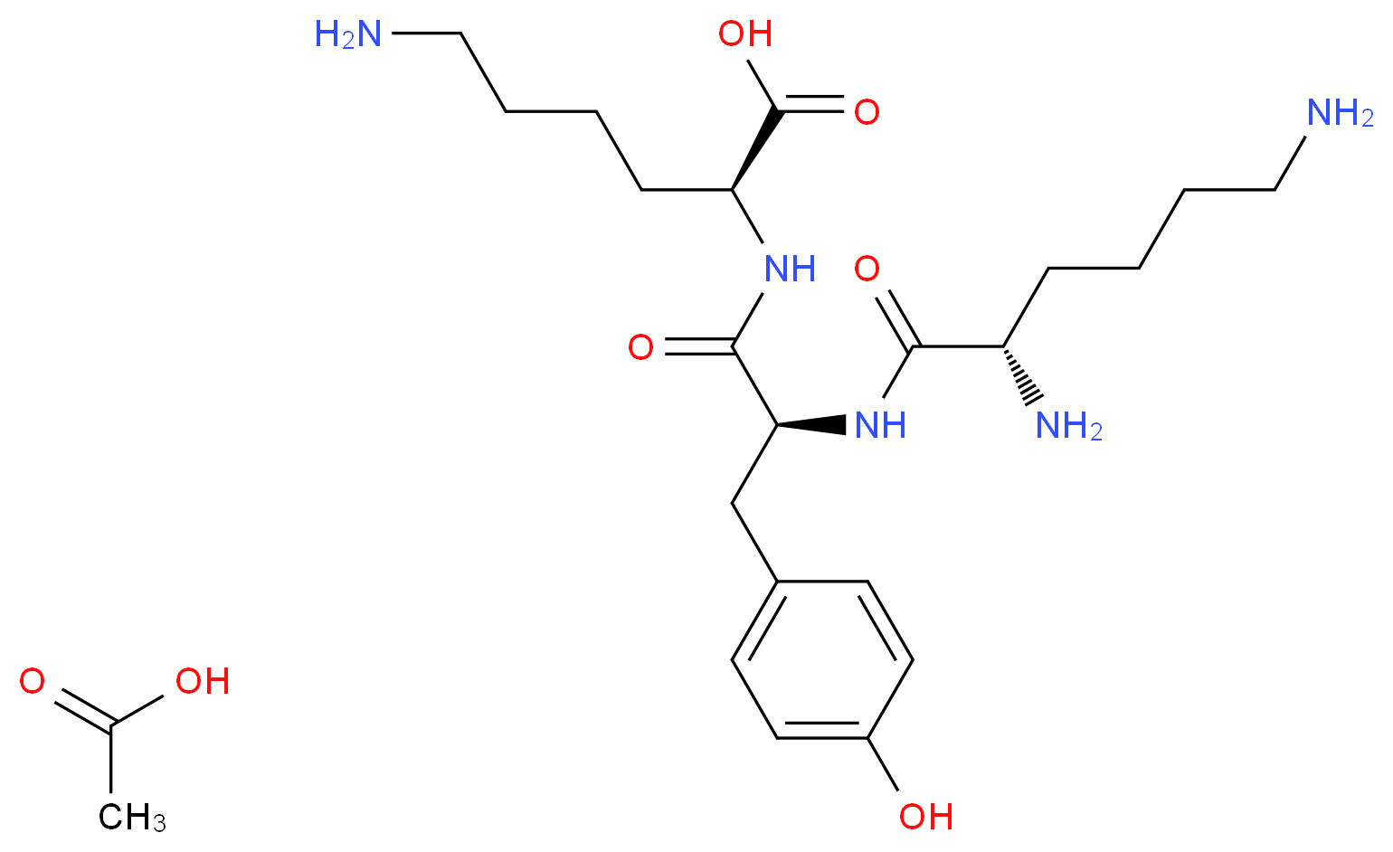 Lys-Tyr-Lys acetate salt_Molecular_structure_CAS_)
