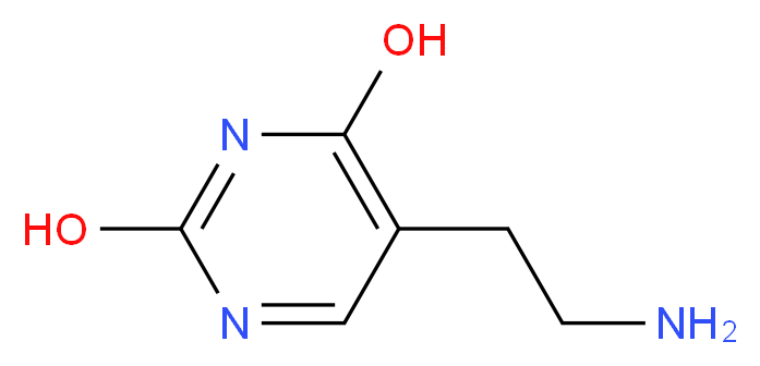 5-(2-aminoethyl)-2,4-pyrimidinediol_Molecular_structure_CAS_221170-25-8)