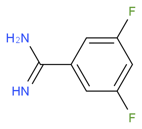 3,5-difluorobenzimidamide_Molecular_structure_CAS_582307-06-0)