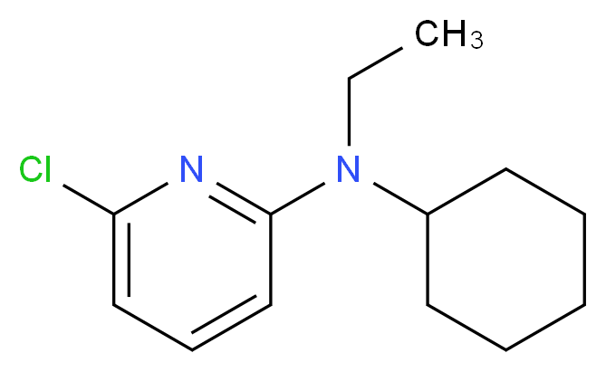 6-Chloro-N-cyclohexyl-N-ethyl-2-pyridinamine_Molecular_structure_CAS_)