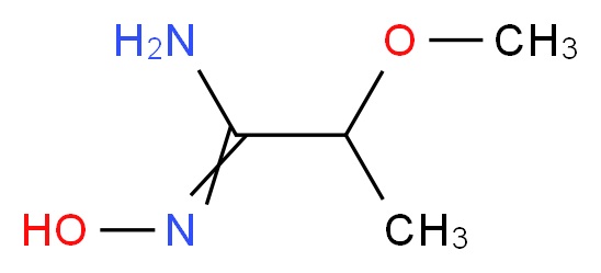 (1E)-N'-hydroxy-2-methoxypropanimidamide_Molecular_structure_CAS_)