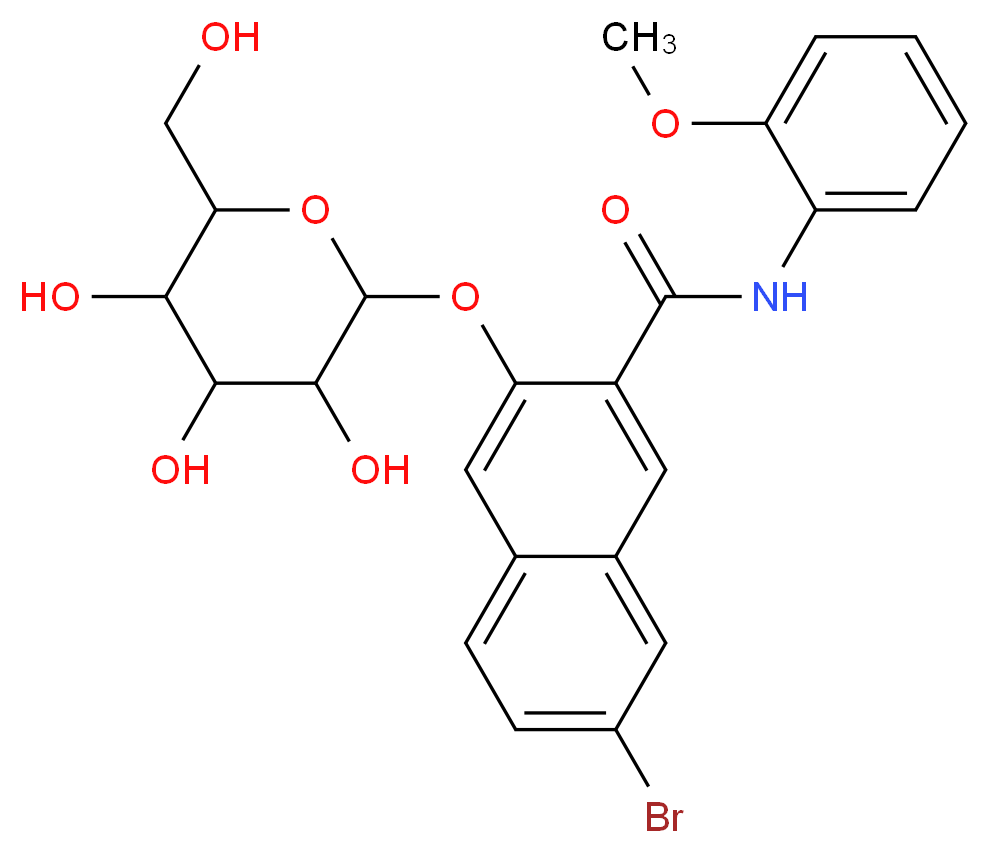 Naphthol AS-BI β-D-galactopyranoside_Molecular_structure_CAS_51349-63-4)