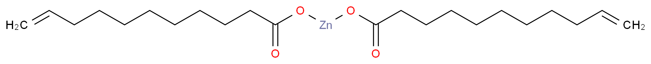 Zinc undecylenate_Molecular_structure_CAS_557-08-4)