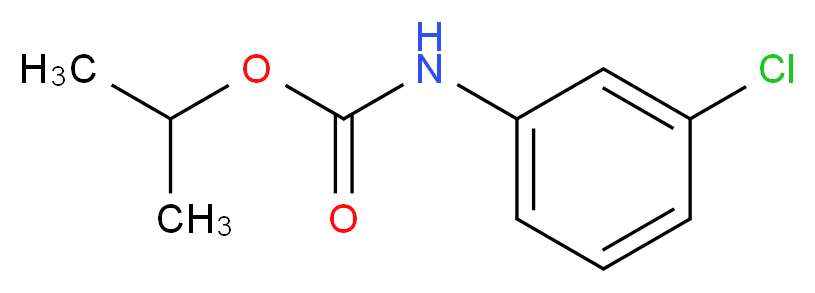 Chlorpropham solution_Molecular_structure_CAS_)