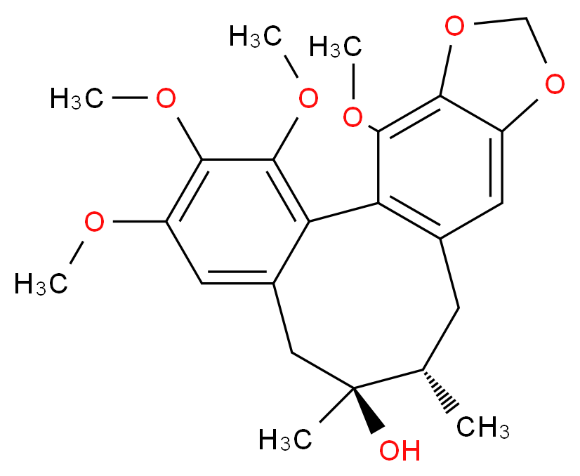 Gomisin A_Molecular_structure_CAS_58546-54-6)