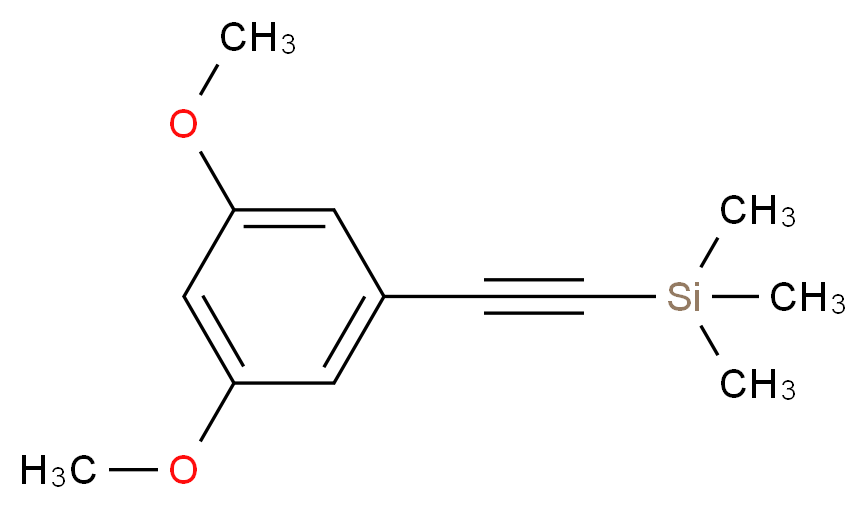 1-[(Trimethylsilyl)ethynyl]-3,5-dimethoxybenzene_Molecular_structure_CAS_400608-30-2)