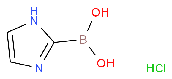 (1H-Imidazol-2-yl)boronic acid hydrochloride_Molecular_structure_CAS_)