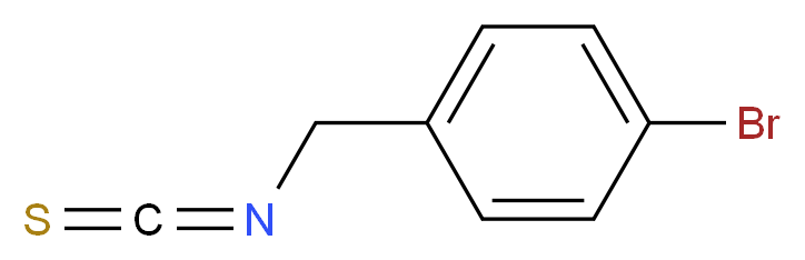 1-bromo-4-(isothiocyanatomethyl)benzene_Molecular_structure_CAS_)