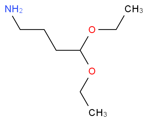 4-Aminobutyraldehyde diethyl acetal_Molecular_structure_CAS_6346-09-4)