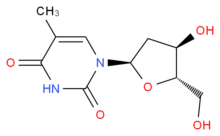 L-Thymidine_Molecular_structure_CAS_3424-98-4)