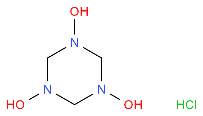 Formaldoxime trimer hydrochloride_Molecular_structure_CAS_6286-29-9)