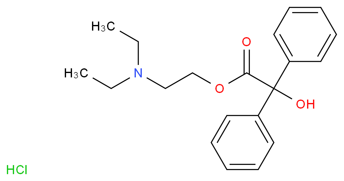 Benactyzine hydrochloride_Molecular_structure_CAS_57-37-4)