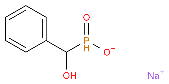 α-Hydroxybenzylphosphinic Acid Sodium Salt_Molecular_structure_CAS_7492-18-4)