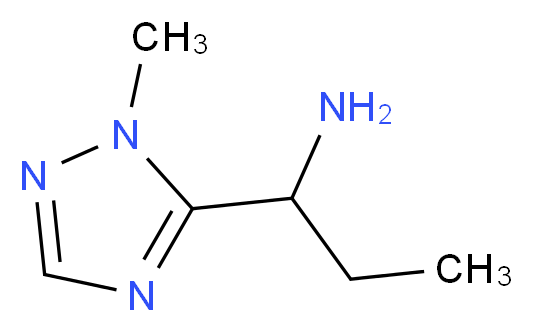 1-(1-methyl-1H-1,2,4-triazol-5-yl)-1-propanamine_Molecular_structure_CAS_959239-47-5)