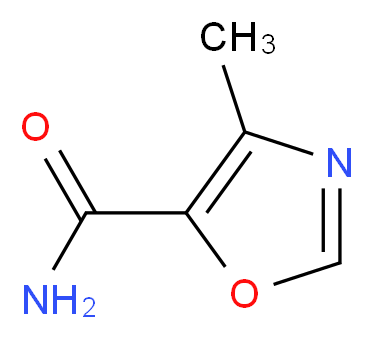 4-Methyl-1,3-oxazole-5-carboxamide_Molecular_structure_CAS_4866-00-6)