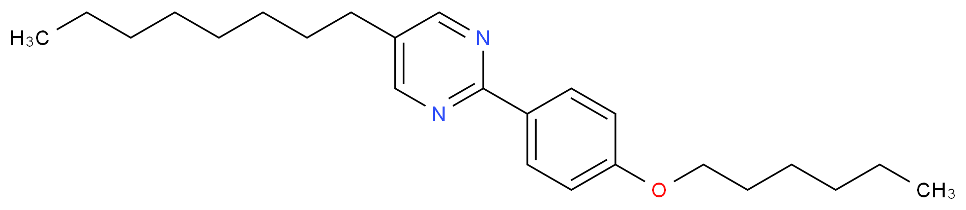 2-(4-n-Hexyloxyphenyl)-5-n-octylpyrimidine_Molecular_structure_CAS_57202-48-9)