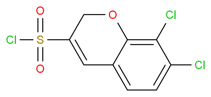 7,8-dichloro-2H-chromene-3-sulfonyl chloride_Molecular_structure_CAS_)