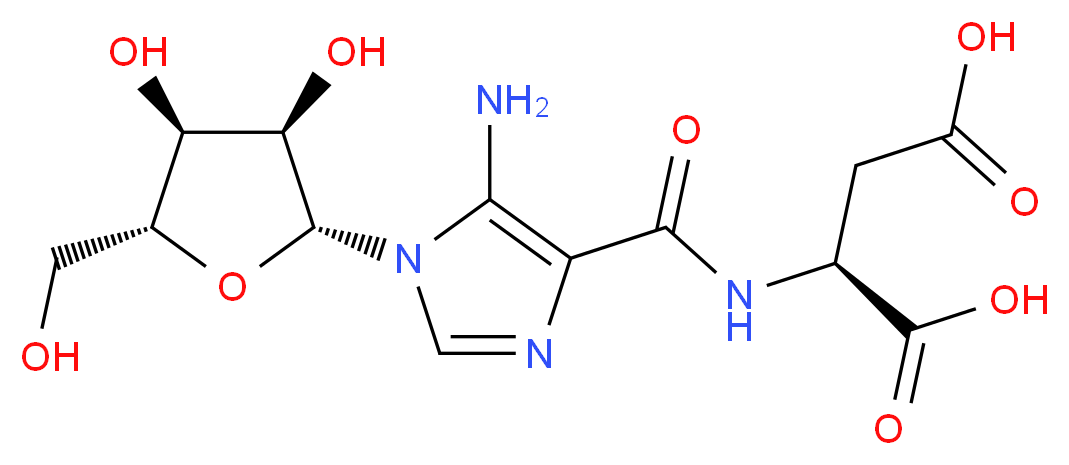 N-Succinyl-5-aminoimidazole-4-carboxamide Ribose_Molecular_structure_CAS_17388-80-6)