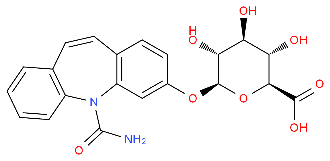 3-Hydroxy Carbamazepine β-D-Glucuronide_Molecular_structure_CAS_)