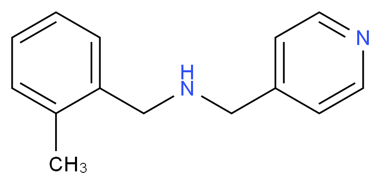 (2-Methylbenzyl)(pyridin-4-ylmethyl)amine_Molecular_structure_CAS_)