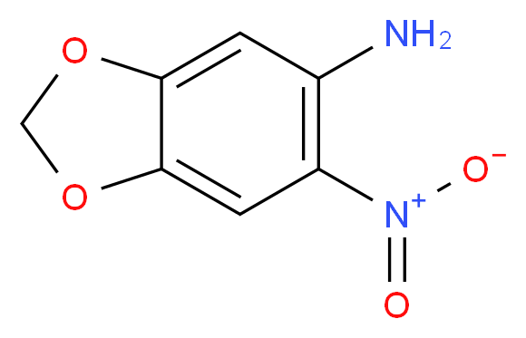 6-Nitro-1,3-benzodioxol-5-amine_Molecular_structure_CAS_64993-07-3)