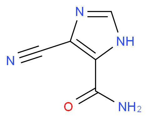 4-Cyano-1H-imidazole-5-carboxamide_Molecular_structure_CAS_)