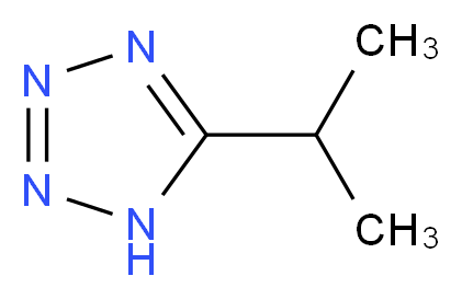 5-(propan-2-yl)-1H-1,2,3,4-tetrazole_Molecular_structure_CAS_)