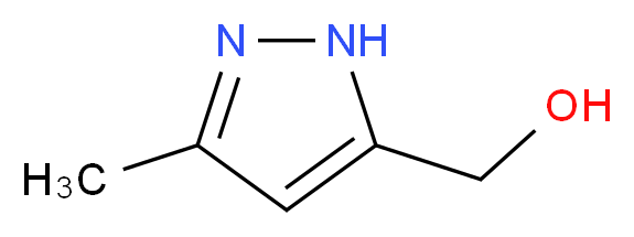 (3-Methyl-1H-pyrazol-5-yl)methanol_Molecular_structure_CAS_)