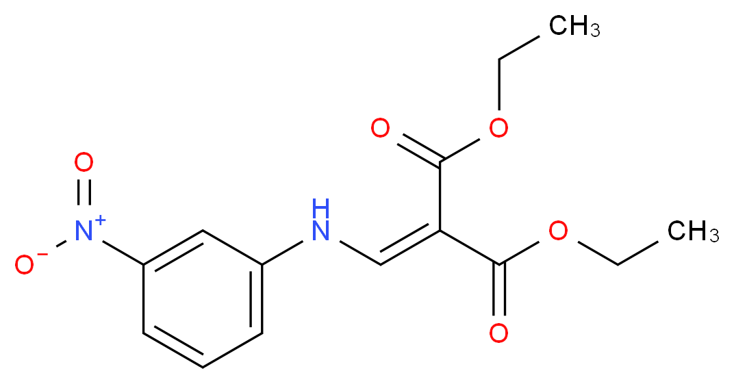 Diethyl (3-nitrophenylaminomethylene)malonate_Molecular_structure_CAS_40107-10-6)