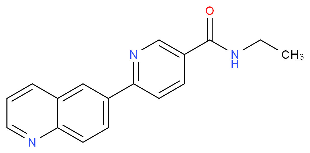 N-ethyl-6-quinolin-6-ylnicotinamide_Molecular_structure_CAS_)